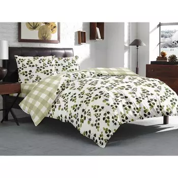 Постельное бельё евро, размер 220x240 см, 200x220 см, 50x70 см - 2 шт, 70x70 см - 2 шт