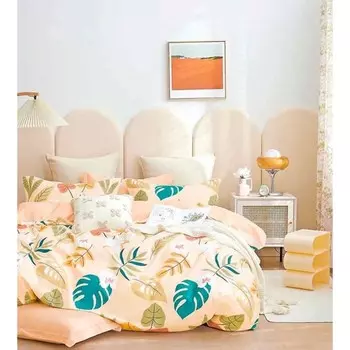 Постельное бельё евро, размер 220x240 см, 200x220 см, 70x70 см - 2 шт