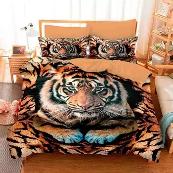 Постельное бельё евро, размер 220x240 см, 200x220 см, 50x70 см - 2 шт