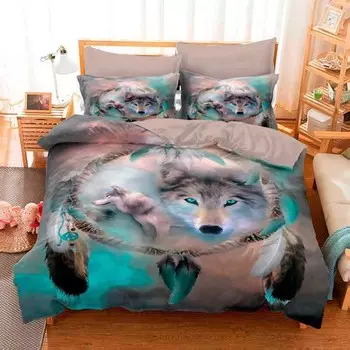 Постельное бельё евро, размер 220x240 см, 200x220 см, 50x70 см - 2 шт