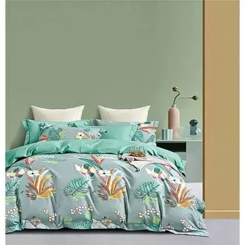 Постельное бельё евро, размер 220x240 см, 200x220 см, 70x70 см - 2 шт