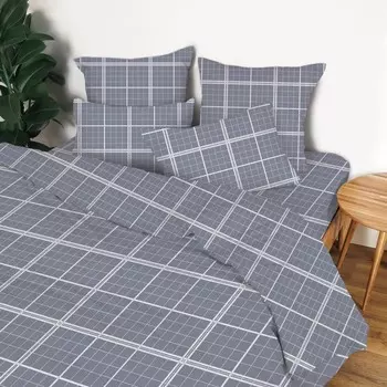 Постельное бельё евро, размер 220x240 см, 215x220 см, 70x70 см - 2 шт