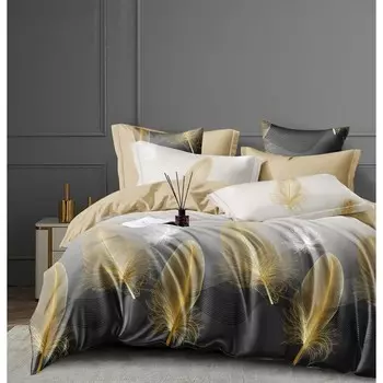 Постельное бельё евро, размер 220x240 см, 200x220 см, 70x70 см - 2 шт