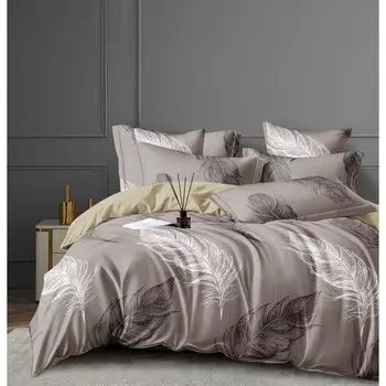 Постельное бельё евро, размер 220x240 см, 200x220 см, 70x70 см - 2 шт