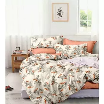 Постельное бельё евро, размер 220x240 см, 200x220 см, 70x70 см - 2 шт