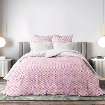 Постельное бельё евро, размер 220x240 см, 200x220 см, 70x70 см - 2 шт