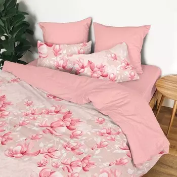 Постельное бельё евро, размер 220x240 см, 215x220 см, 70x70 см - 2 шт