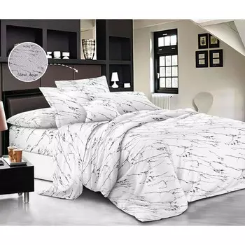 Постельное бельё евро, размер 220x240 см, 200x220 см, 70x70 см - 2 шт