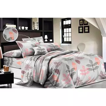 Постельное бельё евро, размер 220x240 см, 200x220 см, 70x70 см - 2 шт