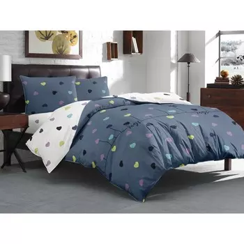 Постельное бельё евро, размер 220x240 см, 200x220 см, 50x70 см - 2 шт, 70x70 см - 2 шт