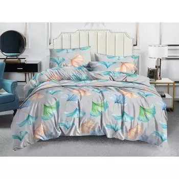 Постельное бельё евро, размер 220x240 см, 200x220 см, 50x70 см - 2 шт, 70x70 см - 2 шт