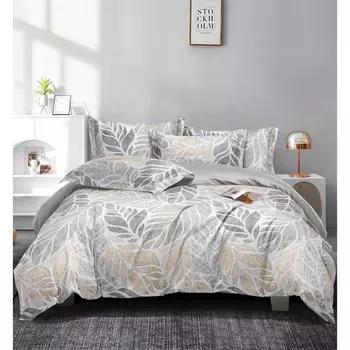 Постельное бельё евро, размер 220x240 см, 200x220 см, 70x70 см - 2 шт