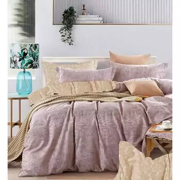 Постельное бельё евро, размер 220x240 см, 200x220 см, 50x70 см - 2 шт