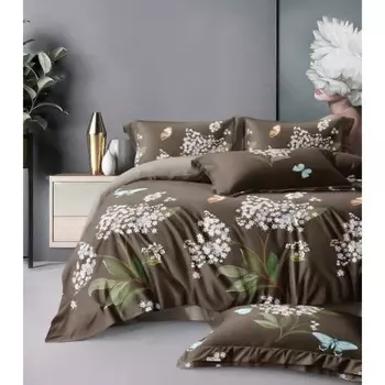 Постельное бельё евро, размер 220x240 см, 200x220 см, 50x70 см - 2 шт