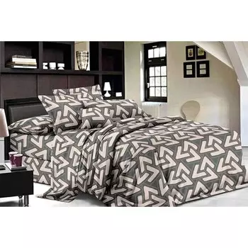 Постельное бельё евро, размер 220x240 см, 200x220 см, 70x70 см - 2 шт