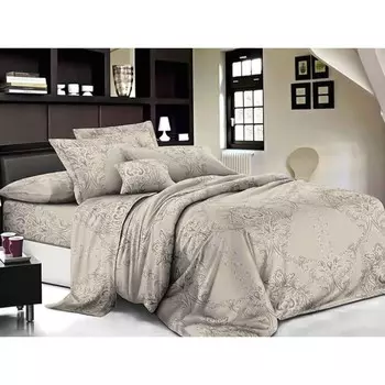 Постельное бельё евро, размер 220x240 см, 200x220 см, 70x70 см - 2 шт