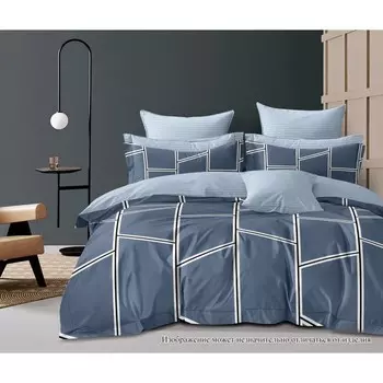 Постельное бельё евро, размер 220x240 см, 200x220 см, 70x70 см - 2 шт