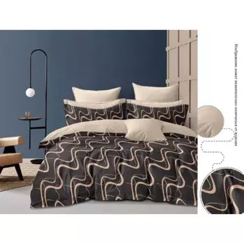 Постельное бельё евро, размер 220x240 см, 200x220 см, 70x70 см - 2 шт