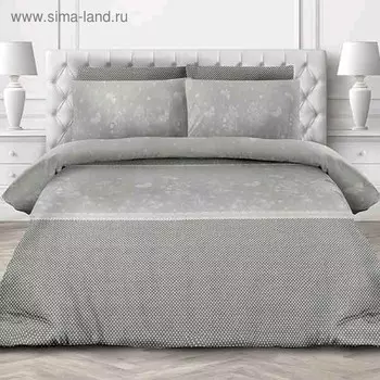 Постельное бельё евро, размер 220x240 см, 200x220 см, 70x70 см - 2 шт