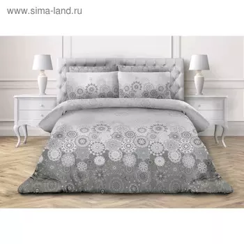 Постельное бельё евро, размер 220x240 см, 200x220 см, 70x70 см - 2 шт