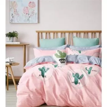 Постельное бельё евро, размер 220x240 см, 200x220 см, 70x70 см - 2 шт