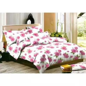 Постельное бельё евро, размер 220x240 см, 200x220 см , 70x70 см - 2 шт