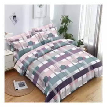 Постельное бельё евро, размер 220x240 см, 200x220 см , 70x70 см - 2 шт