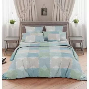 Постельное бельё евро «Ретро», размер 220x240 см, 200x220 см, 70x70 см - 2 шт