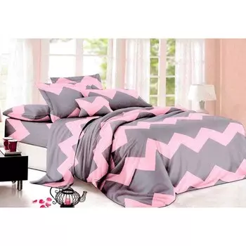 Постельное бельё евро, размер 220x240 см, 200x220 см , 70x70 см - 2 шт