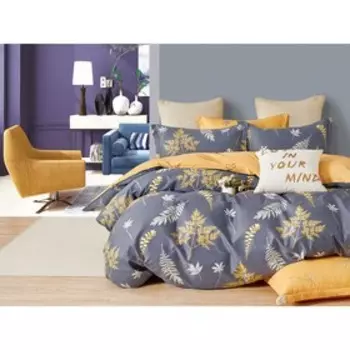 Постельное бельё евро, размер 230х250 см, 200х220 см, 50х70 см - 2 шт, 70х70 см - 2 шт