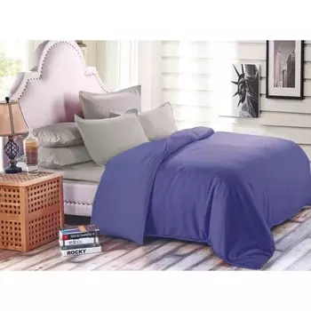 Постельное бельё евро с простынёй на резинке, размер 180x200x20 см, 200x210 см, 70x70 см - 2 шт