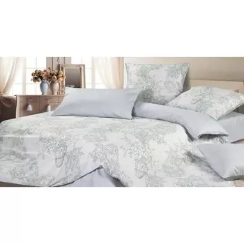 Постельное бельё евро с простынёй на резинке «Корнелия», размер 160х200х20 см, 200х220 см, 70х70 см - 2 шт, 50х70 см - 2 шт