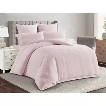 Постельное бельё евро с простынёй на резинке Organic Cotton, размер 180x200x25 см, 200x220 см, 50x70 см - 2 шт, 70x70 см - 2 шт