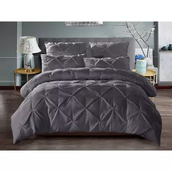 Постельное бельё евро с простынёй на резинке Casa Mare, размер 180x200x25 см, 200x220 см, 50x70 см - 2 шт, 70x70 см - 2 шт