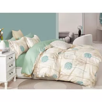 Постельное бельё евро Satin de Luxe, размер 230x250 см, 200x220 см, 50x70 см - 2 шт, 70x70 см - 2 шт