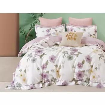 Постельное бельё евро Satin de Luxe, размер 230x250 см, 200x220 см, 50x70 см - 2 шт, 70x70 см - 2 шт