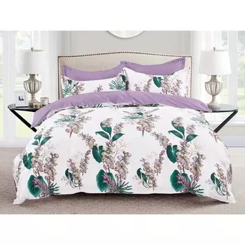 Постельное бельё евро Satin de Luxe, размер 220х240 см, 200х220 см, 50х70 см - 2 шт, 70х70 см - 2 шт