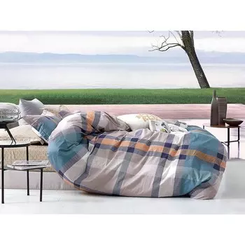 Постельное бельё евро Satin de Luxe, размер 230х250 см, 200х220 см, 50х70 см - 2 шт, 70х70 см - 2 шт