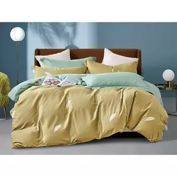 Постельное бельё евро Satin de Luxe, размер 230х250 см, 200х220 см, 50х70 см - 2 шт, 70х70 см - 2 шт