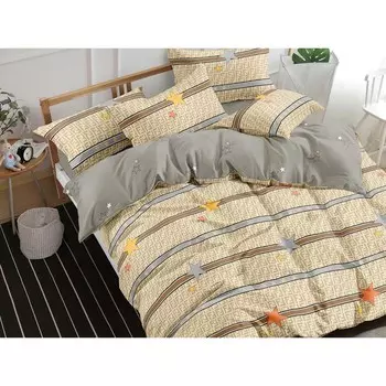 Постельное бельё евро Satin Lux, размер 220x240 см, 200x220 см, 50x70 см - 2 шт, 70x70 см - 2 шт