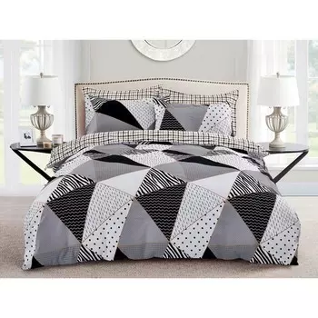 Постельное бельё евро Satin Lux, размер 220x240 см, 200x220 см, 50x70 см - 2 шт, 70x70 см - 2 шт