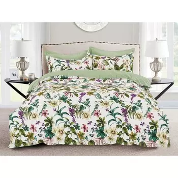 Постельное бельё евро Satin Lux, размер 220х240 см, 200х220 см, 50х70 см - 2 шт, 70х70 см - 2 шт