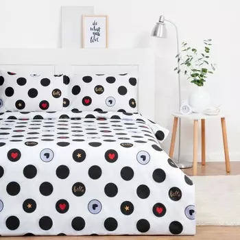 Постельное бельё Экономь и Я 1,5 сп Hello 143х215 см, 150х215 см, 50х70 см-2шт