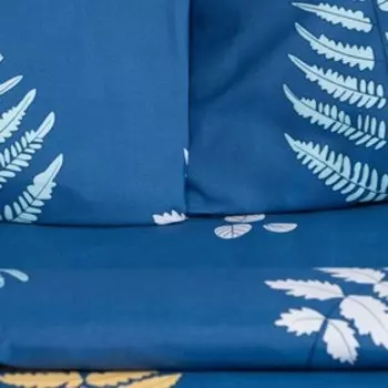 Постельное бельё Экономь и Я 1,5 сп "Осенние листья" 147х215 см,150х215 см,70х70 см-2 шт, полисатин, 80г/м²