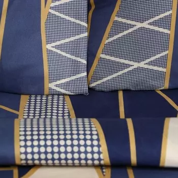 Постельное бельё Экономь и Я 1,5 сп "Талисман" 147х215см,150х215см,70х70см-2 шт, полисатин, 80г/м