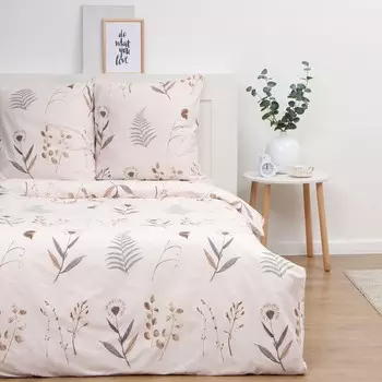 Постельное бельё Экономь и Я дуэт Twigs 143х215см-2шт, 215х220см, 70х70см-2шт, полисатин, 80г/м