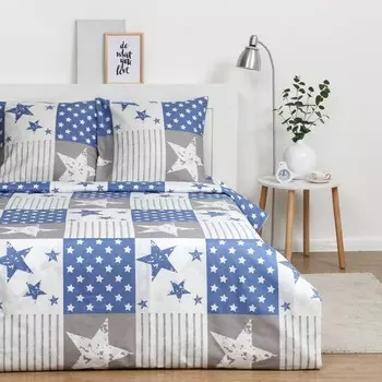 Постельное бельё Экономь и Я 1,5 сп "Триумф" 147х215см,150х215см,70х70см-2 шт, полисатин, 80г/м