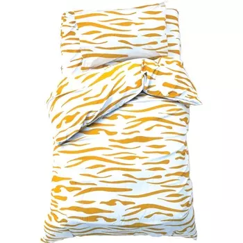Постельное бельё 1.5-спальное «Этель» Sleepy tiger (вид 2), бязь