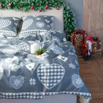 Постельное бельё 1.5-спальное «Этель» Scandi, бязь