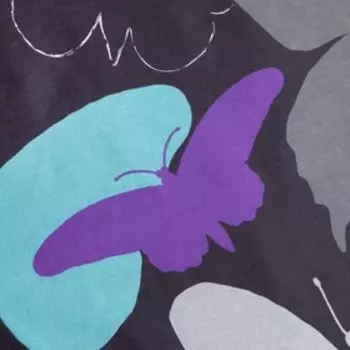 Постельное бельё 1.5-спальное «Этель» Butterflies, поплин